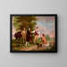 La capture du major André - Asher Brown Durand — indrammet kunstværk på væggen
