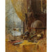 Reproduktion af maleriet Atelieransicht - Carl Moll
