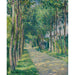 Reproduktion af maleriet af Henri Lebasque - Hestevogn på en solrig vej