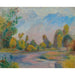 Reproduktion af maleriet ved floden - Pierre-Auguste Renoir
