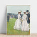 Reproduktion af maleriet ved Grand Prix de Paris - Childe Hassam