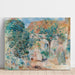 Reproduktion af maleriet i haven i Bretagne - Pierre-Auguste Renoir