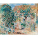 Reproduktion af maleriet i haven i Bretagne - Pierre-Auguste Renoir