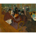 Reproduktion af maleriet ved Moulin Rouge - Henri de Toulouse-Lautrec