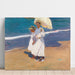 Reproduktion af maleriet Ved havkanten - Joaquín Sorolla