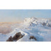 Reproduktion af maleriet Over tågen af tåge (Monte Rosa set fra Rimpfischhorn) - Edward Theodore Compton