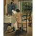 Reproduktion af maleriet Ved morgenmaden - Laurits Andersen Ring