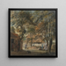 Auberge de mi-chemin Sadler's Wells - Paul Sandby — indrammet kunstværk på væggen