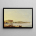 Vue de Pula avec l'arène romaine, Istrie - August Anton Tischbein — indrammet kunstværk på væggen