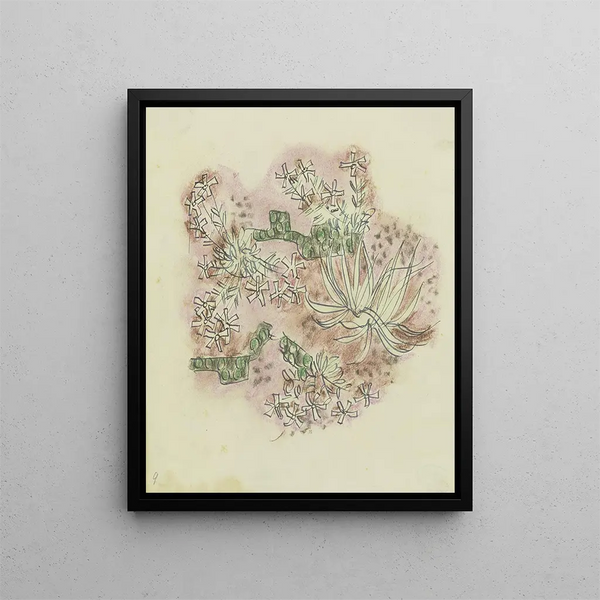 August Babberger - Study of plants 3.webp