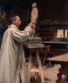 Anders Zorn i sit atelier - August Hagborg — visning af kunstværket