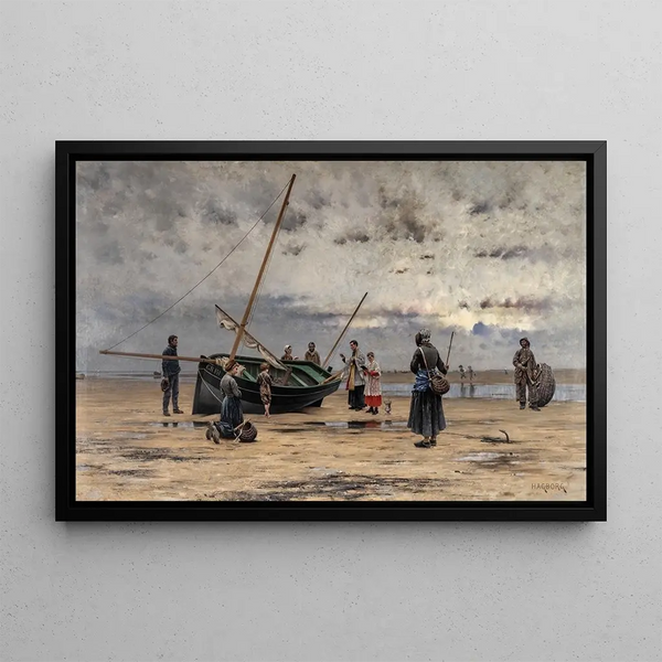 August Hagborg - Blessing of a Fishing Boat.webp