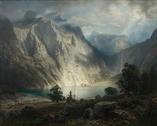 August Leu - Obersee bei Berchtesgaden.webp