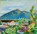 Landskab med forårsstemning ved Tegernsee - August Macke — visning af kunstværket