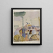 Marché de Tunis II - August Macke — indrammet kunstværk på væggen