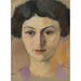 Reproduktion af maleriet Portrait af Elisabeth i Hilterfingen - August Macke