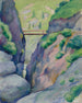 Gorges du Tegernsee - August Macke — visning af kunstværket