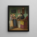 Collection de loto - August Mansfeld — indrammet kunstværk på væggen