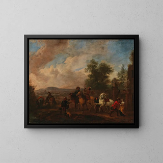 August Querfurt - The departure for the hunt.webp