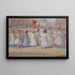 Procession de la Fête-Dieu - August Roth — indrammet kunstværk på væggen