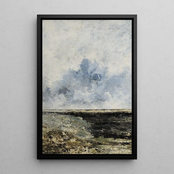 Reproduktion af maleriet Marine-maleri - August Strindberg