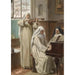 Musik på klosteret - August Wilhelm Roesler — visning af kunstværket