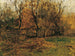 Le jardin du peintre Franz von Lenbach à Munich - August von Pettenkofen — visning af kunstværket