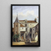 Maison dite de Saint-Louis, rue des Marmousets, Saint Marcel - Auguste Sébastien Bénard | Reproduction — indrammet kunstværk på væggen