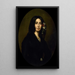 Reproduktion af maleriet Portrait af George Sand - Auguste Charpentier