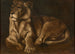 Lionne liggende - Auguste Lançon — visning af kunstværket