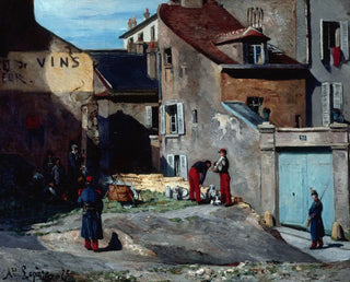 Auguste Louis Lepre - pisode De La Commune Rue Des Rosiers  Montmartre.webp
