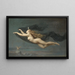 La Nuit - Auguste Raynaud — indrammet kunstværk på væggen