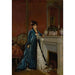 Reproduktion af maleriet Nouvelles de loin - Auguste Toulmouche