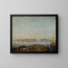 Vue de Sveaborg - Augustin Ehrensvärd — indrammet kunstværk på væggen