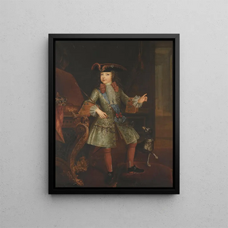 Augustin Oudart Justinat - Portrait Of Louis Xv Of France As A Child.webp