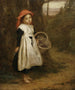 En lille violette-sælger - Augustus Edwin Mulready — visning af kunstværket