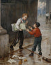 La chance en un instant - Augustus Edwin Mulready — visning af kunstværket