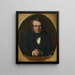 Portrait af William Powell Frith - Augustus Leopold Egg — indrammet kunstværk på væggen