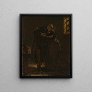 Augustus Leopold Egg - Study for Come Rest in this Bosom my own Stricken Dear.webp