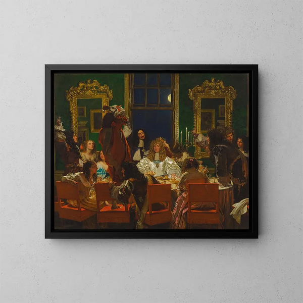 La vie de Buckingham - Augustus Leopold Egg — indrammet kunstværk på væggen
