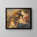 Adoration de la Sainte Famille - Ecole autrichienne — indrammet kunstværk på væggen