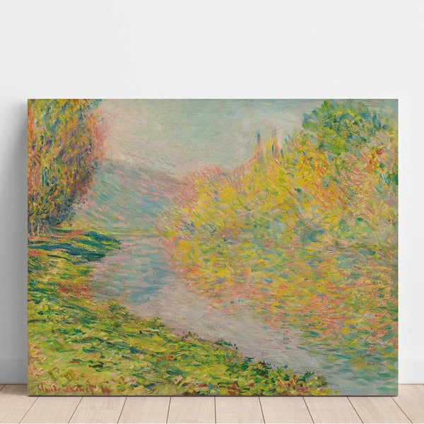 Reproduktion af maleriet Efterår i Jeufosse - Claude Monet
