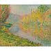 Reproduktion af maleriet Efterår i Jeufosse - Claude Monet