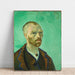 Reproduktion af maleriet Selvportræt (Dedikeret til Paul Gauguin) - Vincent van Gogh