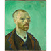 Reproduktion af maleriet Selvportræt (Dedikeret til Paul Gauguin) - Vincent van Gogh