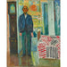 Reproduktion af maleriet Selvportræt - Edvard Munch