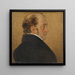 Selvportræt - Mattheus Ignatius van Bree — indrammet kunstværk på væggen