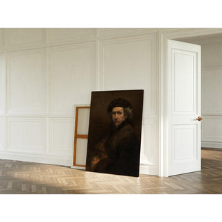 Autoportrait - Rembrandt | Reproduction Tableau Décoration murale affiche copie