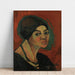 Selvportræt (1916) af Suzanne Valadon — kunstreproduktion