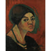 Selvportræt (1916) af Suzanne Valadon — kunstreproduktion